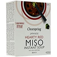 Clearspring - Sopa de miso instantánea con vegetales marinos- 40 g